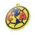 CA-rndr-2.jpg Club America de futbol - Key Ring