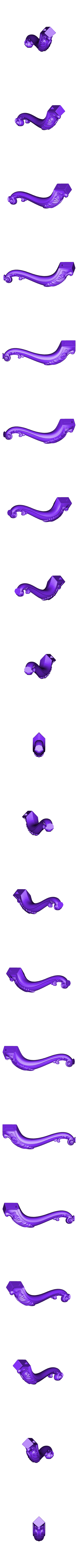 5.STL renaissance chair