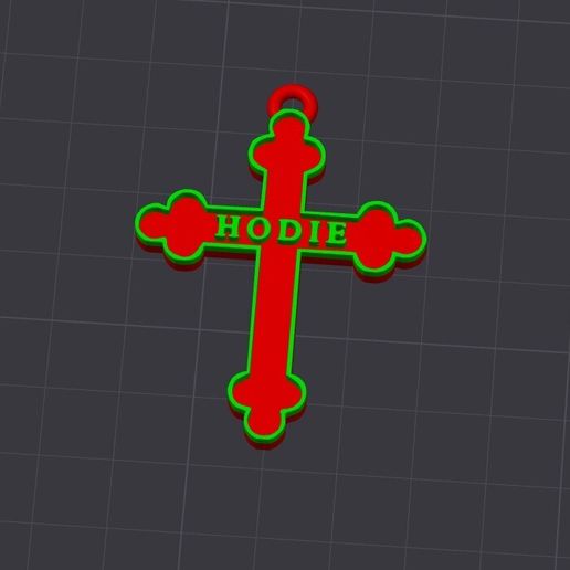San Expedito Cross 3D model