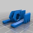 printrbot_jr_bed_nut_clips.jpg Printrbot Jr Bed Leveler Nut Plates