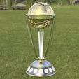 ICC Trophy Front_square.png ICC Cricket World Cup Trophy 3D print model