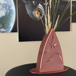 663097af-02b0-463e-9c54-b529675a53d6.png Fichier 3D gratuit Impression de vase de l'insigne de Star Trek avec contour extérieur spiralé・Plan à télécharger et à imprimer en 3D, ljbeng