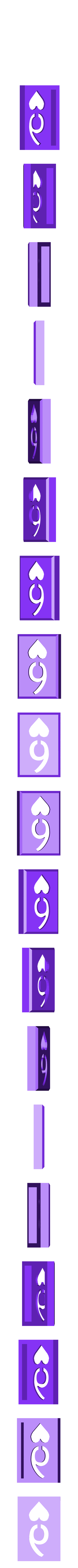 BlockHearts06.stl Player Card Tiles with Transforming Box