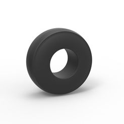 1.jpg Fichier 3D Pneu arrière d'un dragster à vitesse réduite Échelle 1:25・Objet pour impression 3D à télécharger
