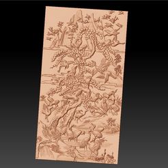 hundreds_of_cranes1.jpg Sculpture sur bois traditionnelle chinoise