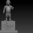 tyuyu.jpg University of Louisiana at Monroe mascot statue - 3d model print
