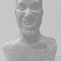 01-Anuel.png STL file Anuel AA Bust・3D printing idea to download, pizzadab420