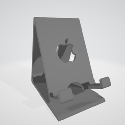 support-tel-photo-2.png Fichier STL gratuit Support smartphone Apple・Design pour imprimante 3D à télécharger