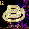 InShot_20260613_210312479.jpg Initial Letter B Diamond Ring Style 6 Model RJ_212