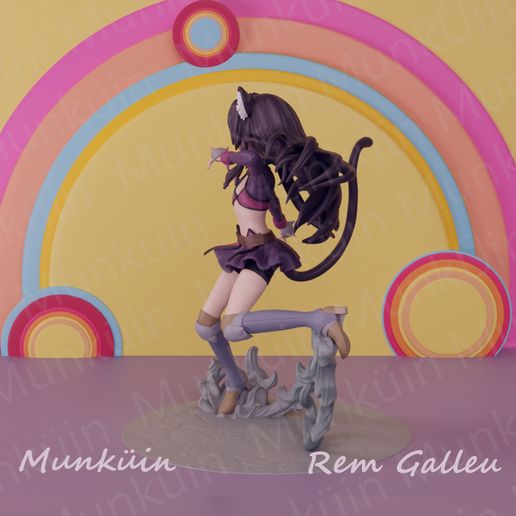 🌙 Rem・ 3D File for 3D printing・Cults
