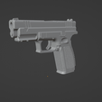 Springfield-Armory-XD-3D-MODEL-2.png Pistol Springfield Armory XD Prop practice fake training gun