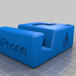 Apple_support_v17.png Archivo 3D gratuito Soporte para iphones・Objeto imprimible en 3D para descargar