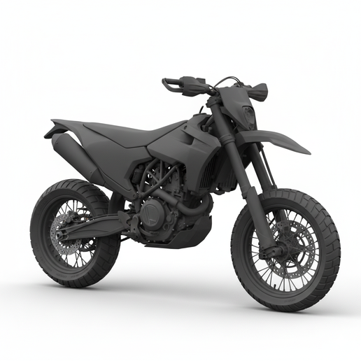 Husqvarna 701 Supermoto 1:8 motorcycle, motocross bike STL, scrambler STL, assembly motorcycle STL, printable motorcycle, fat tire motorcycle STL, motorcycle workshop STL, classic motorcycle STL, 1:12 motorcycle, superbike STL, 1:24 motorcycle, motorcycle