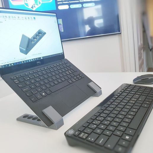 Laptop stand for ultrabooks