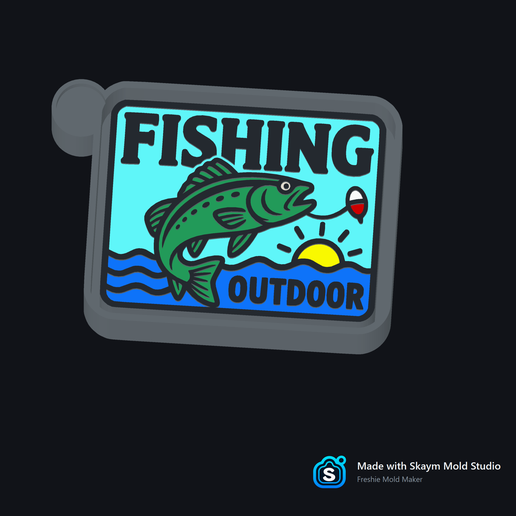 ✨ Fishing Outdoor – Freshie, Resin & Candle Mold 🎣🐟🌊✨
