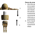 small-biped-instrucciones.png Forma de Vida Mecânica - Modelo "Small Biped" (Nier: Automata)