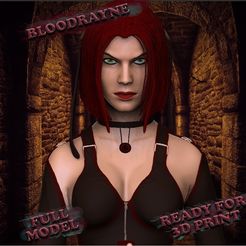 logo1.jpg 3D file Bloodrayne・3D printable design to download, Shmel