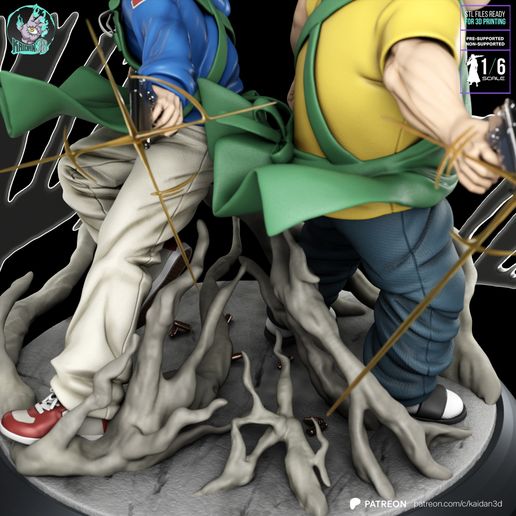 05.jpg Taro Sakamoto x Shin Asakura SAKAMOTO DAYS - STL ready for 3D Printing