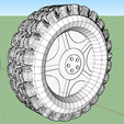 Wheel8.png Wheel 3D Model