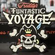 3D MULTICOLOR LOGO/SIGN - Freddy's Funtastic Voyage (Two Variations)