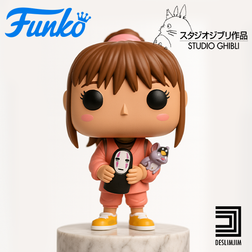 👹 CHIHIRO MOD 2 SPIRITED AWAY GHIBLI FUNKO POP・ 3D File
