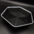 IMG_1420.jpg Hexagonal Sorting Storage Tray | Stackable | DnD | Board Games | Tabletop | No AMS needed | 2 Versions