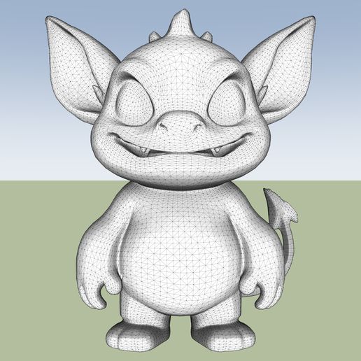 👹 Monster Bluppi・ STL File for 3D printing・Cults