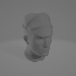 Capture001.jpg Archivo OBJ CABEZA HUMANA MASCULINA CON GORRA DE OFICIAL IMPERIAL・Diseño de impresión en 3D para descargar