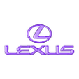 lexus logo_stl.stl lexus logo