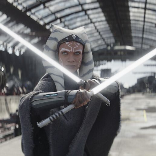 1:1 Scale Ahsoka Tano's lightsabers | Star Wars Battlefront for Cosplay | Static 3D Model STL for Ready Printable