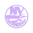 NARANJA ISLANDERS.stl NEW YORK ISLANDER NHL CHAIN