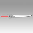 3.jpg Final Fantasy X-2 FFX2 Paine Sword Cosplay Weapon Prop