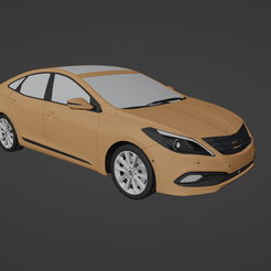 1.png STL-Datei Hyundai Grandeur 2015・3D-druckbares Modell zum Herunterladen