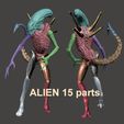 3. alien15 parts.jpg Ripley’s Pet- by SPARX
