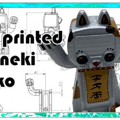 Maneki_Neko_YT.jpg Fichier 3D gratuit Maneki Neko imprimé en 3D・Objet imprimable en 3D à télécharger