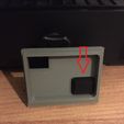 USB_COVER_PLACE.JPG Ender 3 V2 SD Card Adapter Vertical Housing