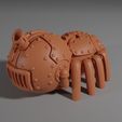 Clockwork-Robot-Spider-Render-Back-Angle.jpg Clockwork Robot Spider Miniature Steampunk Artificer Construct