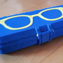 Brillenetui1.png Free STL file Glasses Case - Brillenetui・3D printable model to download
