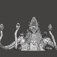 0e.jpg BIOLLANTE - Godzilla Kaiju ARTICULATED head, jaw, tentacles, and snappers High-Poly for 3D printing