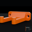 scissors-holder-screw-mount-mounting.png Scherenhalter, zum Schrauben – 3 Größen + ungebohrt, stützfrei