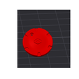 coverrenault.png Renault Rim Cover Center 3D Model , Megane Clio Symbol Fluence Compatible