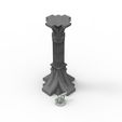 Dwarf mine V02.jpg 3D printable pillar and assorted bases for dwarf mine