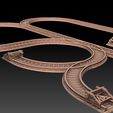 rail-system-close.jpg Modular Railroad Grid Royalty Free Version