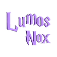 LumosNox.stl Harry Potter Lumos Nox