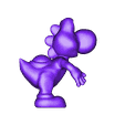 yoshi_half_2.stl Yoshi - Super Mario