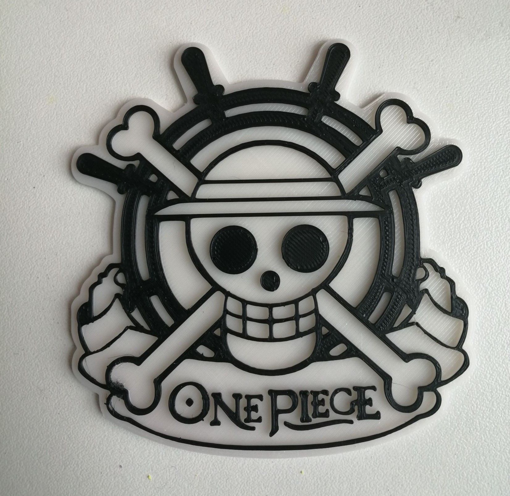 Stl File One Piece Logo Design To Download And 3d Print Cults