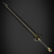 DarkIronFrontal.jpg Genshin Impact Dark Iron Sword for Cosplay