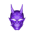 demonmask.stl Onimask, hannya mask