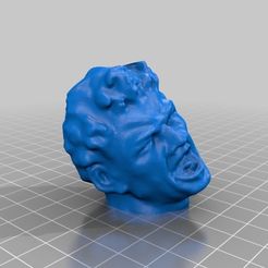 marsyas_head.jpg Free STL file MET Heads・3D print object to download