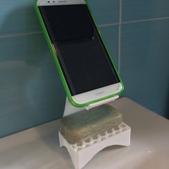 Foto 20-11-17, 10 09 26.jpg Free STL file Soap holder・3D printing model to download